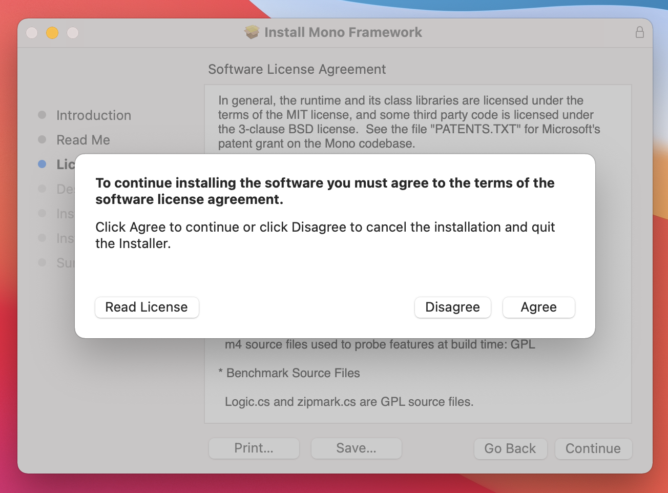 Install Mono on macOS